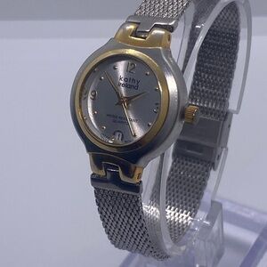 Kathy Ireland Two-Tone Silver and Gold Watch